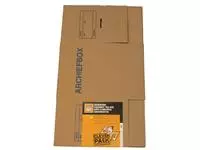Een Archiefdoos CleverPack voor ordners 400x320x292mm pak à 4 stuks koop je bij Van Leeuwen Boeken- en kantoorartikelen