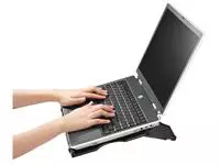 Een Laptopstandaard Quantore verstelbaar antraciet koop je bij EconOffice