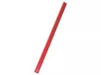 Een Klemrug Durable A4 3mm 30 vellen rood koop je bij Kantoorvakhandel van der Heijde