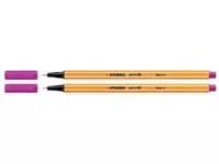 Buy your Fineliner STABILO point 88/56 fijn roze rood at QuickOffice BV