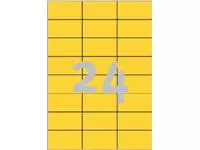 Een Etiket Avery Zweckform 3451 70x37mm geel 2400stuks koop je bij L&N Partners voor Partners B.V.
