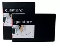 Een Ringband Quantore A3 staand 4-rings D-mech 25mm zwart koop je bij Goedkope Kantoorbenodigdheden