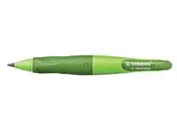 Een Vulpotlood STABILO Easyergo HB 3.15mm rechts groen/donkergroen incl puntenslijper blister à 1 stuk koop je bij Van Hoye Kantoor BV