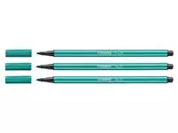 Een Viltstift STABILO Pen 68/51 medium turquoiseblauw koop je bij QuickOffice BV