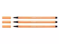 Een Viltstift STABILO Pen 68/054 medium neon oranje koop je bij MegaOffice