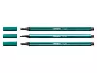 Een Viltstift STABILO Pen 68/53 medium turquoisegroen koop je bij EconOffice