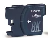 Een Inktcartridge Brother LC-1100BK2 zwart 2X koop je bij Van Hoye Kantoor BV