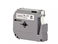 Een Labeltape Brother P-touch M-K221 9mm zwart op wit koop je bij EconOffice