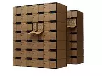 Een Containerbox Loeff's Standaard box 4001 410x275x370mm koop je bij KantoorProfi België BV