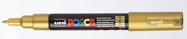 Verfstift Posca PC1MC extra fijn goud