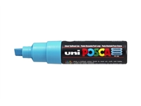 Verfstift Posca PC8K breed schuin fluor turquoise