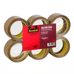 Een Verpakkingstape Scotch Heavy 50mmx66m bruin 6 rollen koop je bij The Cartridge Company