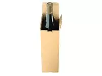 Een Verzenddoos fles IEZZY karton bruin 90x90x360mm koop je bij L&amp;N Partners voor Partners B.V.