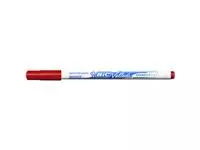 Een Viltstift Bic Velleda 1721 whiteboard rond fijn rood koop je bij EconOffice