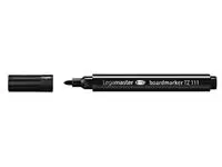 Een Viltstift Legamaster TZ 111 whiteboard mini 1mm zwart koop je bij Van Leeuwen Boeken- en kantoorartikelen