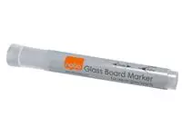 Een Viltstift Nobo glasbord wit koop je bij EconOffice