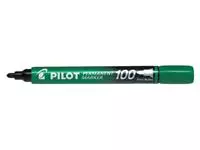 Een Viltstift PILOT 100 rond fijn groen koop je bij KantoorProfi België BV