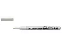 Een Viltstift PILOT Super Color lakmarker fijn wit koop je bij EconOffice