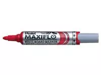 Een Viltstift Pentel MWL5M Maxiflo whiteboard rond 3mm rood koop je bij Van Leeuwen Boeken- en kantoorartikelen