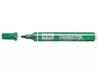 Een Viltstift Pentel N50 rond 1.5-3mm groen koop je bij Totaal Kantoor Goeree