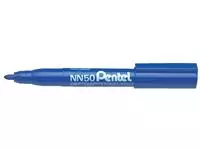 Een Viltstift Pentel NN50 rond 1.3-3mm blauw koop je bij L&amp;N Partners voor Partners B.V.