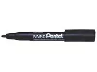 Viltstift Pentel NN50 rond 1.3-3mm zwart
