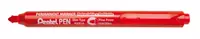 Viltstift Pentel NXS15 1mm rood