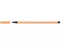 Een Viltstift STABILO Pen 68/25 medium pastel oranje koop je bij L&amp;N Partners voor Partners B.V.