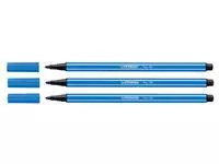 Een Viltstift STABILO Pen 68/41 medium ultramarijn blauw koop je bij Totaal Kantoor Goeree