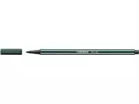 Een Viltstift STABILO Pen 68/63 medium aardegroen koop je bij Van Leeuwen Boeken- en kantoorartikelen