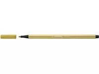 Een Viltstift STABILO Pen 68/66 medium khaki koop je bij KantoorProfi België BV