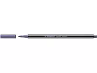 Een Viltstift STABILO Pen 68/855 medium metallic lila koop je bij Goedkope Kantoorbenodigdheden