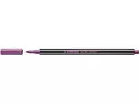 Een Viltstift STABILO Pen 68/856 medium metallic roze koop je bij Goedkope Kantoorbenodigdheden