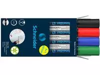 Een Viltstift Schneider Maxx 290 whiteboard rond 2-3mm assorti doos à 3+1 gratis koop je bij EconOffice