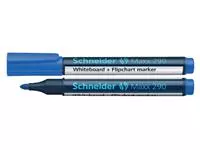 Een Viltstift Schneider Maxx 290 whiteboard rond 2-3mm blauw koop je bij Van Hoye Kantoor BV