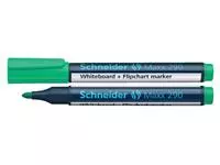 Een Viltstift Schneider Maxx 290 whiteboard rond 2-3mm groen koop je bij Van Leeuwen Boeken- en kantoorartikelen
