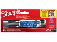 Een Marqueur Sharpie Creative assorti blister 2 pièces koop je bij Van Hoye Kantoor BV