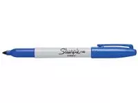 Een Viltstift Sharpie rond fijn blauw koop je bij Totaal Kantoor Goeree