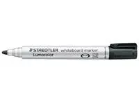 Een Viltstift Staedtler Lumocolor 351 whiteboard rond zwart 2mm koop je bij MV Kantoortechniek B.V.