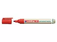 Een Viltstift edding 21 Ecoline rond rood 1.5-3mm koop je bij Unimark Office B.V.