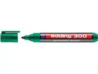 Een Viltstift edding 300 rond 1.5-3mm groen koop je bij Van Leeuwen Boeken- en kantoorartikelen