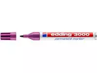 Een Viltstift edding 3000 rond 1.5-3mm rood violet koop je bij Unimark Office B.V.