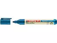 Een Viltstift edding 31 Ecoline voor flipover rond 1.5-3mm blauw koop je bij Van Leeuwen Boeken- en kantoorartikelen