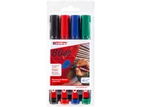 Een Viltstift edding 330 schuin 1.5-5mm assorti blister à 4 stuks koop je bij NiceSupplies.nl