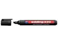 Een Viltstift edding 330 schuin 1.5-5mm zwart koop je bij Unimark Office B.V.