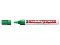 Een Viltstift edding 3300 schuin 1-5mm groen koop je bij Van Leeuwen Boeken- en kantoorartikelen