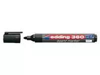Viltstift edding 360 whiteboard rond 1.5-3mm zwart