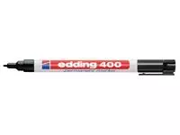 Een Viltstift edding 400 rond 1mm zwart koop je bij MV Kantoortechniek B.V.