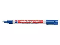 Een Viltstift edding 404 rond 0.75mm blauw koop je bij Van Leeuwen Boeken- en kantoorartikelen