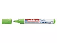 Viltstift edding 4500 textiel rond 2-3mm lichtgroen